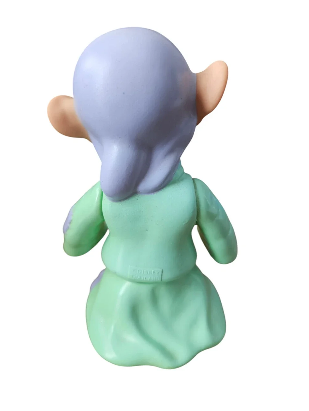 Vintage Dopey Vinyl Figure Snow White Magical Color Change Kiss Cheek 7 Dwarfs